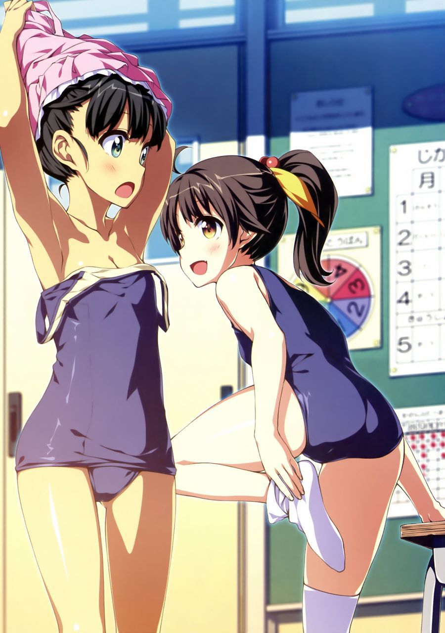 [secondary swimsuit] attractive body line annoying, beautiful girl image of school swimsuit part4 15