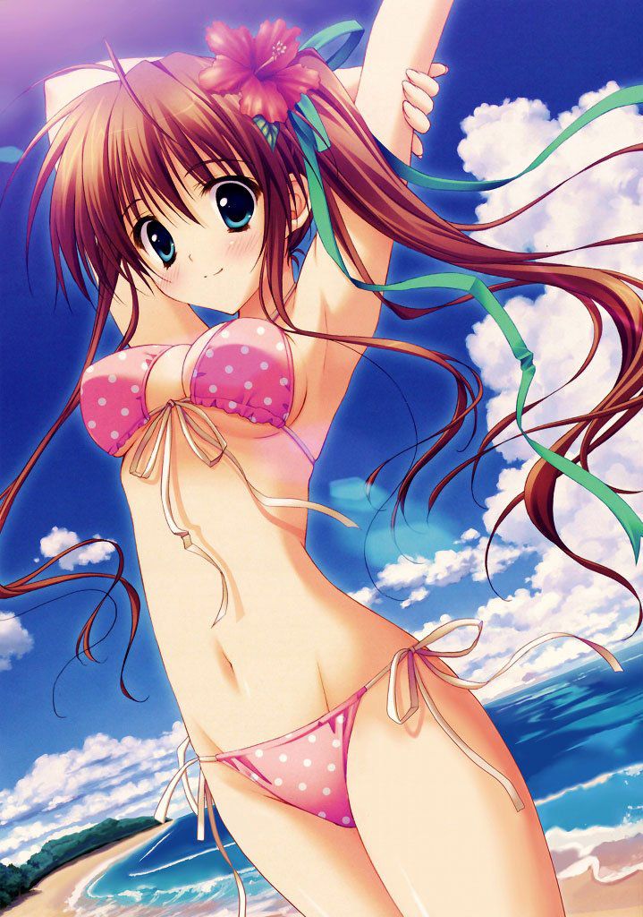 Do you want to see the swimsuit picture of the cute girl? Part2 17