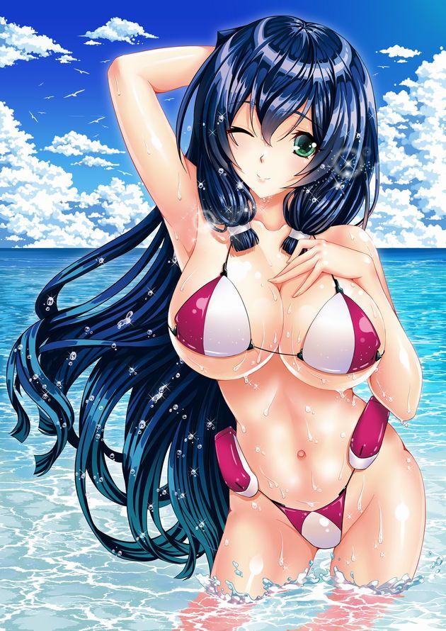 [Secondary swimsuit] You can enjoy the beautiful body of girls, girl image part1 of the bikini equipment 1