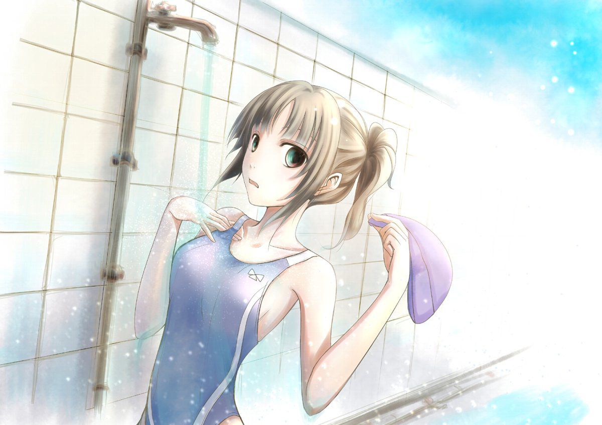 [Secondary swimsuit] unbearable feeling that the body is kyutto and shut, beautiful girl image of swimsuit part13 16