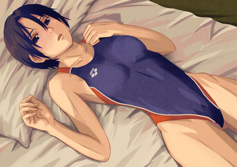 [Secondary swimsuit] unbearable feeling that the body is kyutto and shut, beautiful girl image of swimsuit part13 17