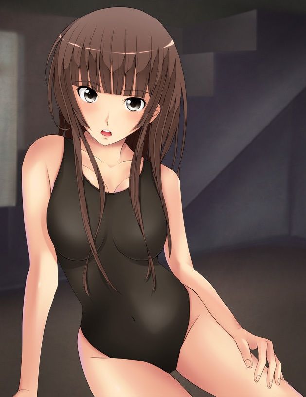 [Secondary swimsuit] unbearable feeling that the body is kyutto and shut, beautiful girl image of swimsuit part13 21