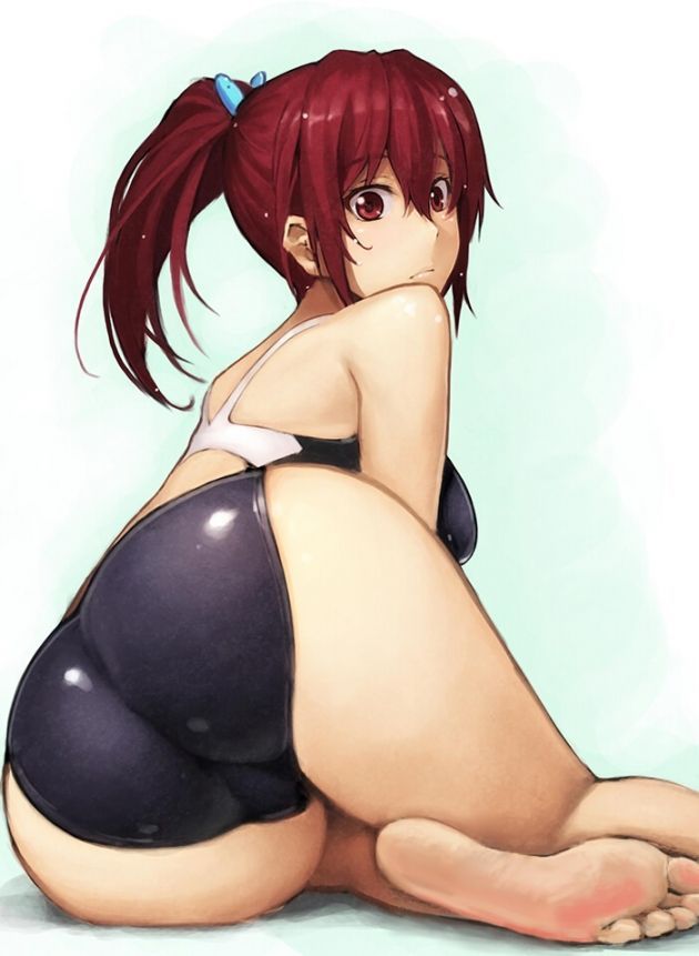 [Secondary swimsuit] unbearable feeling that the body is kyutto and shut, beautiful girl image of swimsuit part13 23