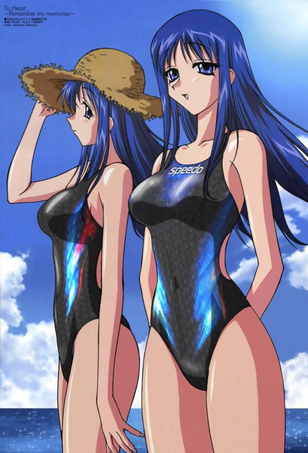 [Secondary swimsuit] unbearable feeling that the body is kyutto and shut, beautiful girl image of swimsuit part13 25
