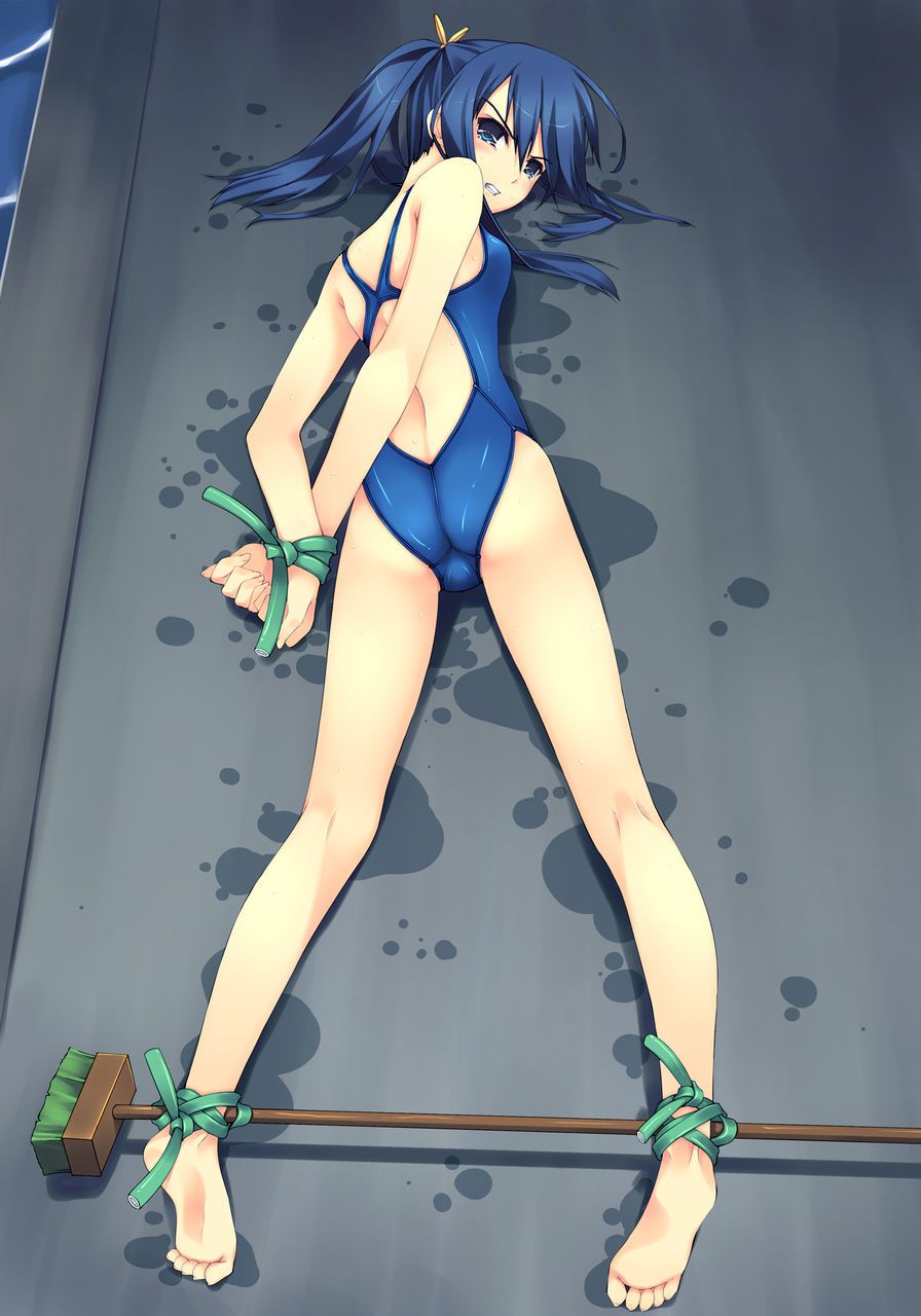 [Secondary swimsuit] unbearable feeling that the body is kyutto and shut, beautiful girl image of swimsuit part13 8
