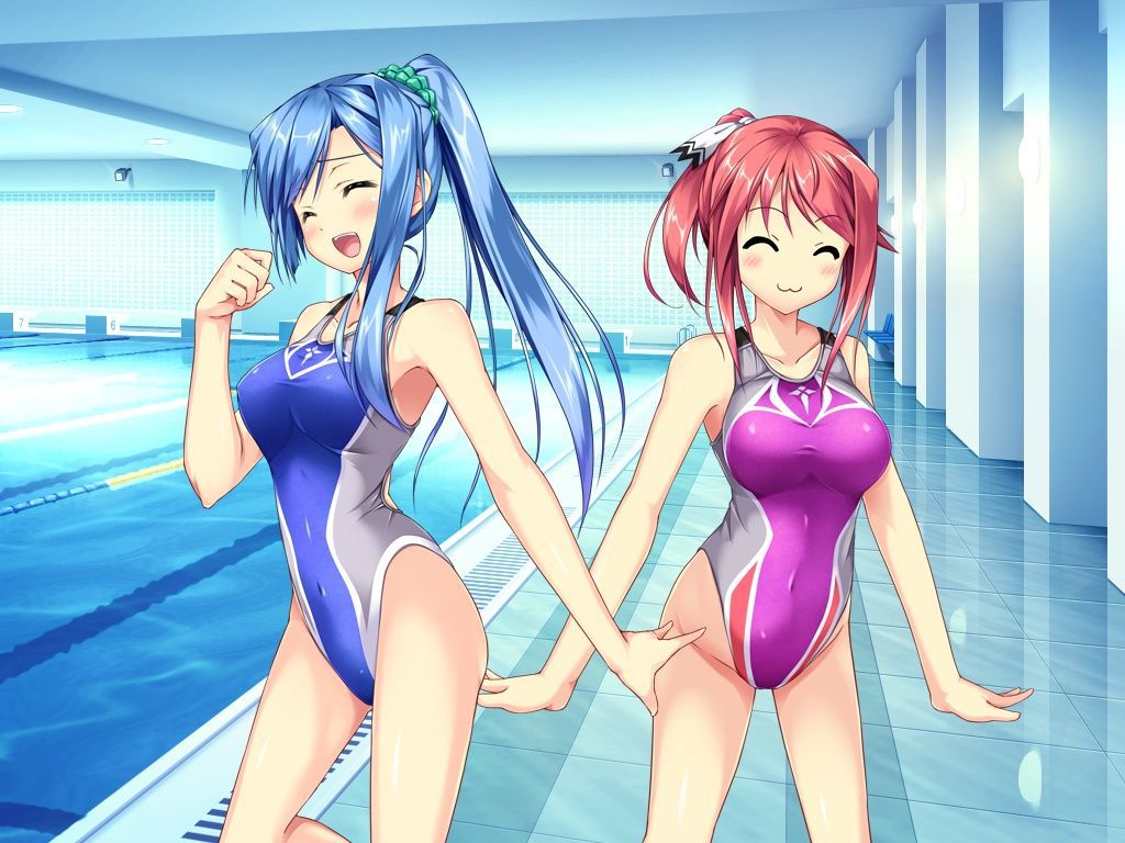 [Secondary swimsuit] unbearable feeling that the body is kyutto and shut, beautiful girl image of swimsuit part15 21