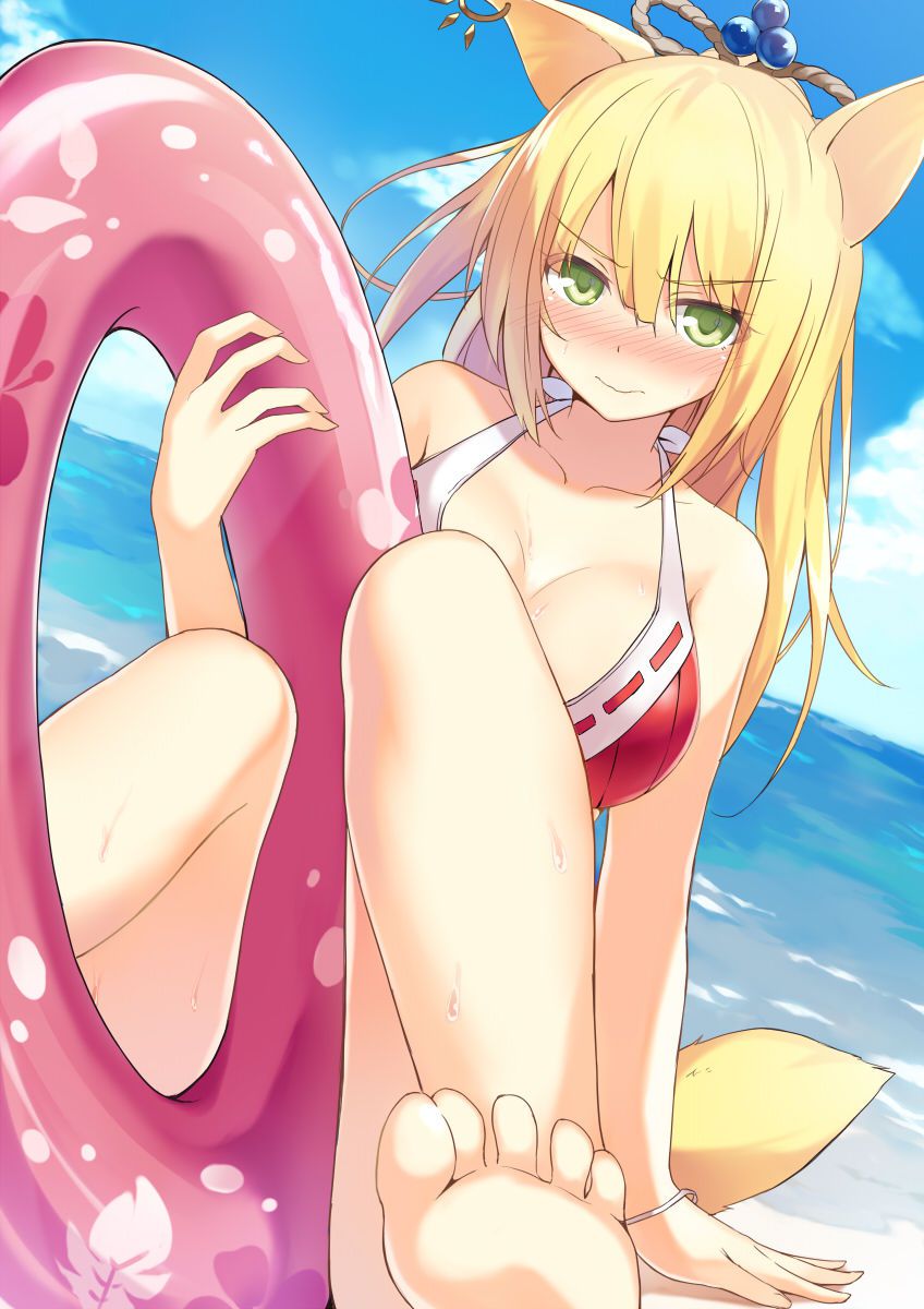 Swimsuit picture of a cute girl special [secondary swimsuit] part14 17