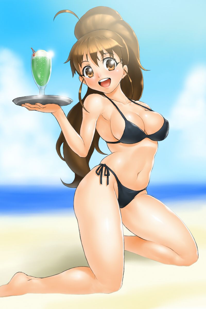 Swimsuit picture of a cute girl special [secondary swimsuit] part14 9