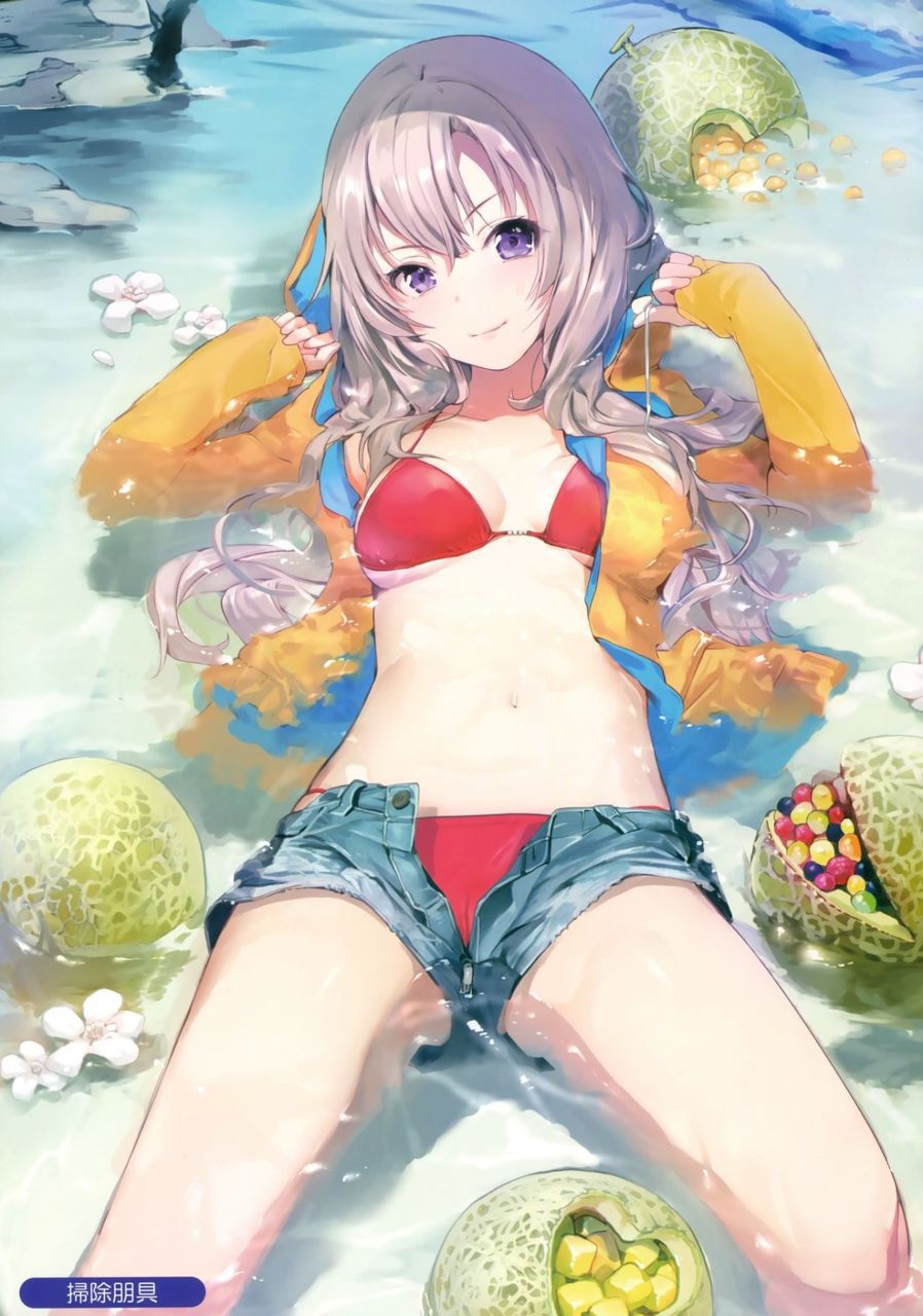 Two-dimensional girl naughty swimsuit picture 24