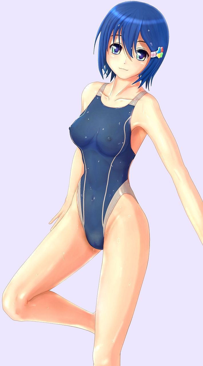 [Secondary swimsuit] unbearable feeling that the body is kyutto and shut, beautiful girl image of swimsuit part24 18