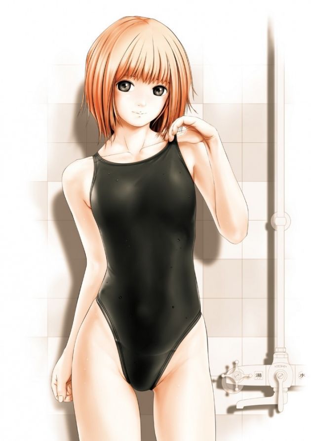 [Secondary swimsuit] unbearable feeling that the body is kyutto and shut, beautiful girl image of swimsuit part24 19
