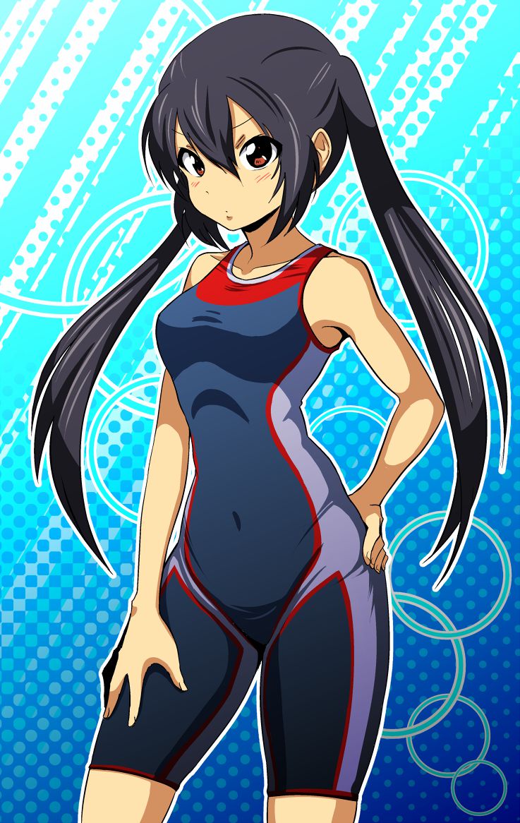 [Secondary swimsuit] unbearable feeling that the body is kyutto and shut, beautiful girl image of swimsuit part24 22
