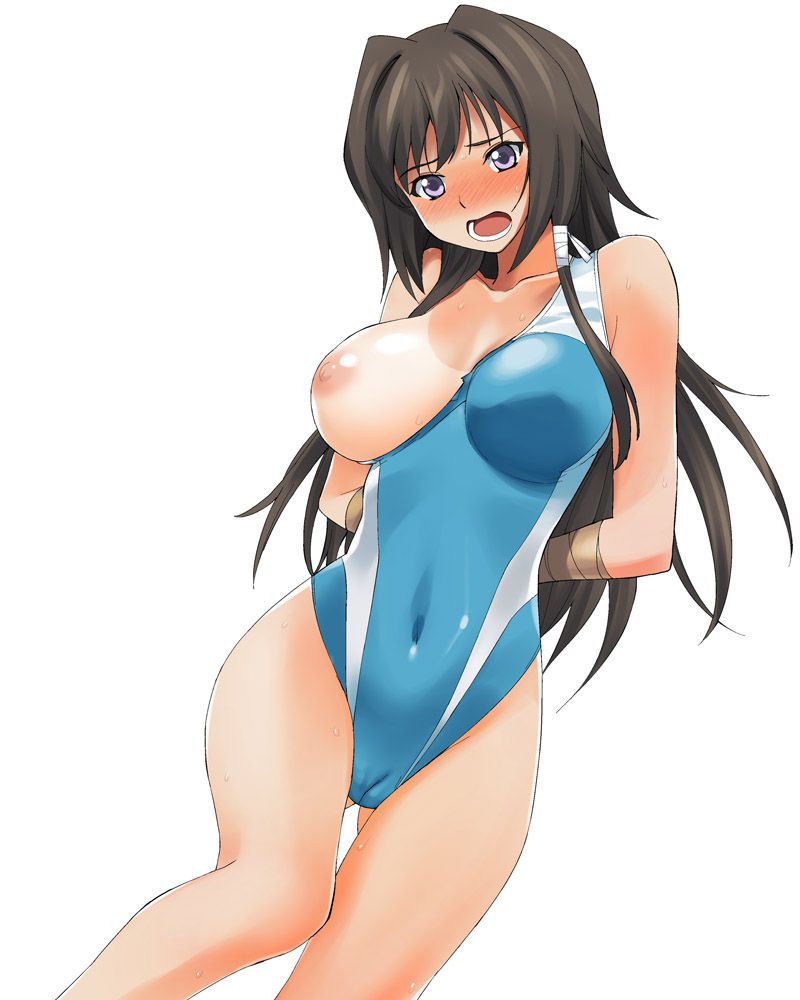 [Secondary swimsuit] unbearable feeling that the body is kyutto and shut, beautiful girl image of swimsuit part24 25