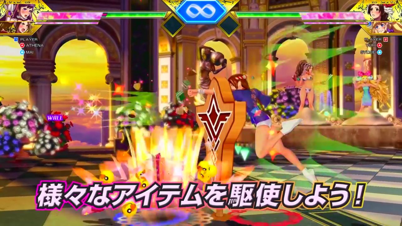 [SNK heroines Tag Team Frenzy] Erotic new costumes and erotic elements of girls erotic PV! 18