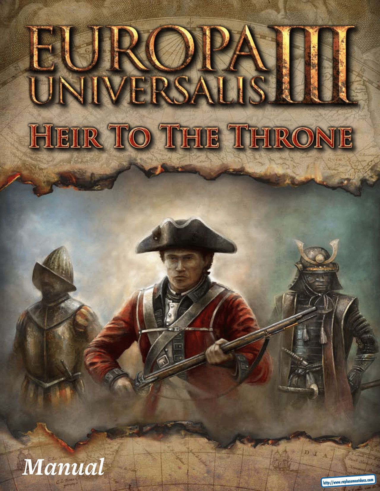 Europa Universalis III: Heir to the Throne (PC (DOS/Windows)) Game Manual 1