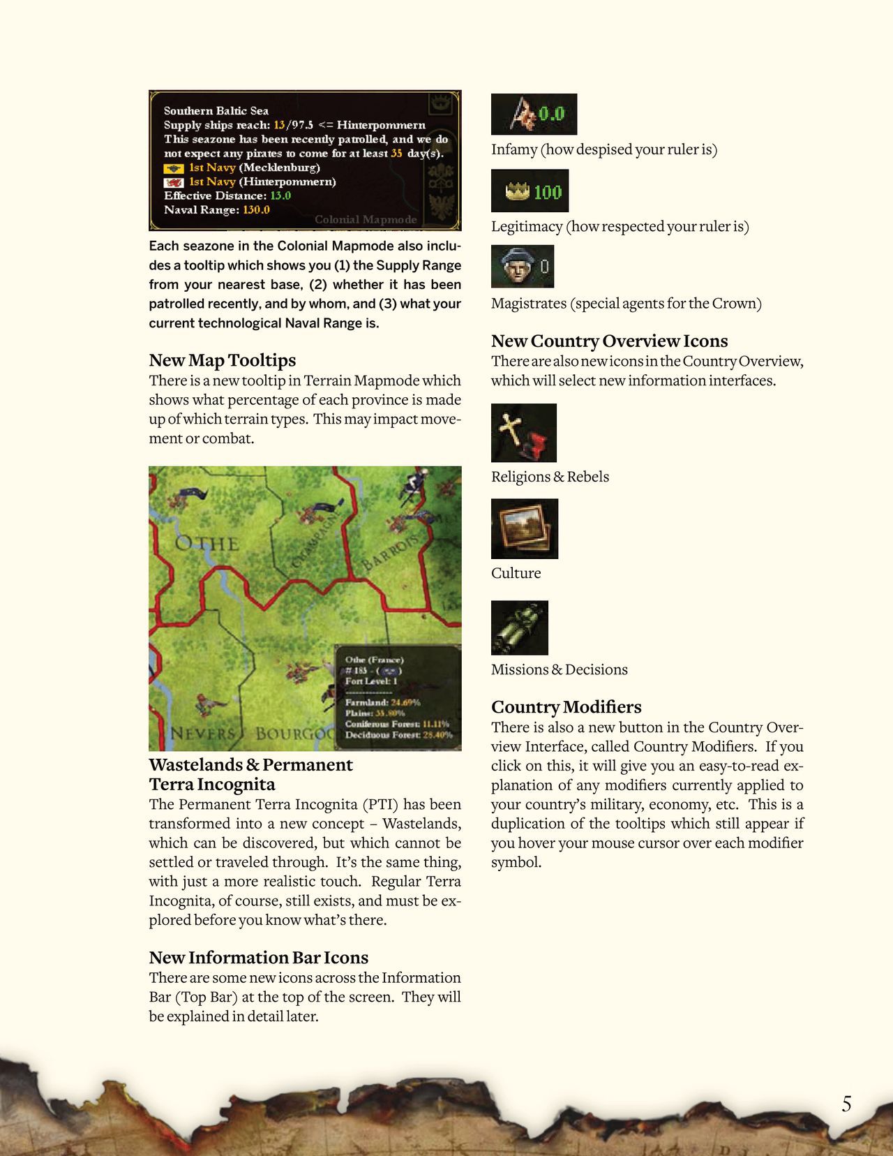 Europa Universalis III: Heir to the Throne (PC (DOS/Windows)) Game Manual 5