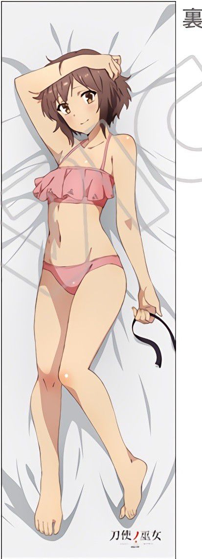 Anime [Miko Sword] Erotic hug pillow that is erotic dressed in erotic swimsuit of Eto Kanami! 4