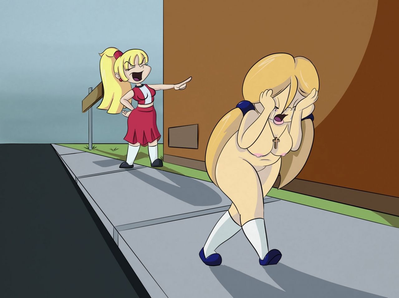 [monkeycheese] Molly's Nude School Adventure [Complete] 12