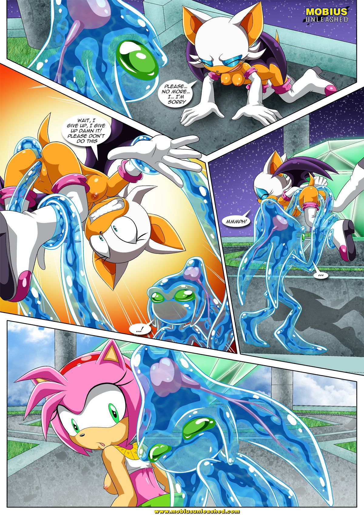 [Palcomix] Tentacled Girls 2 (Sonic The Hedgehog) [Ongoing] 16