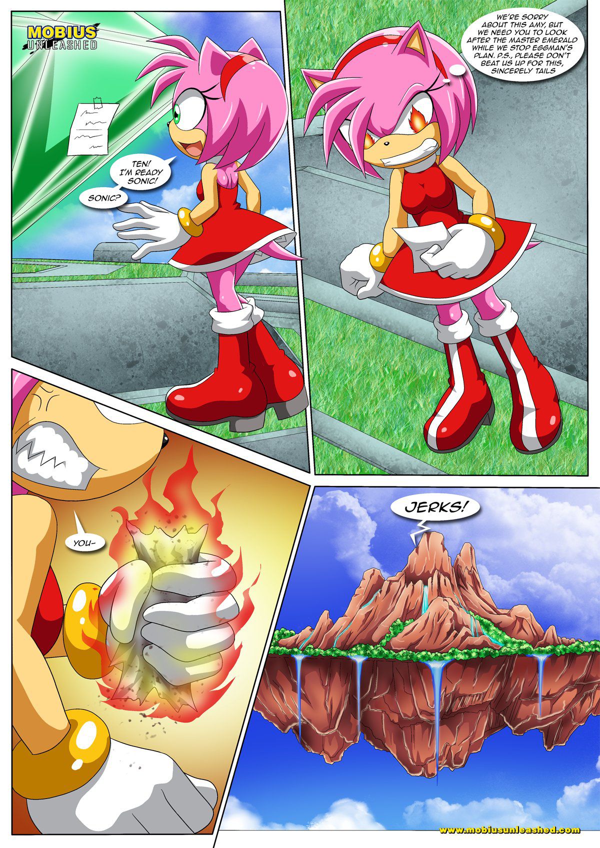 [Palcomix] Tentacled Girls 2 (Sonic The Hedgehog) [Ongoing] 4