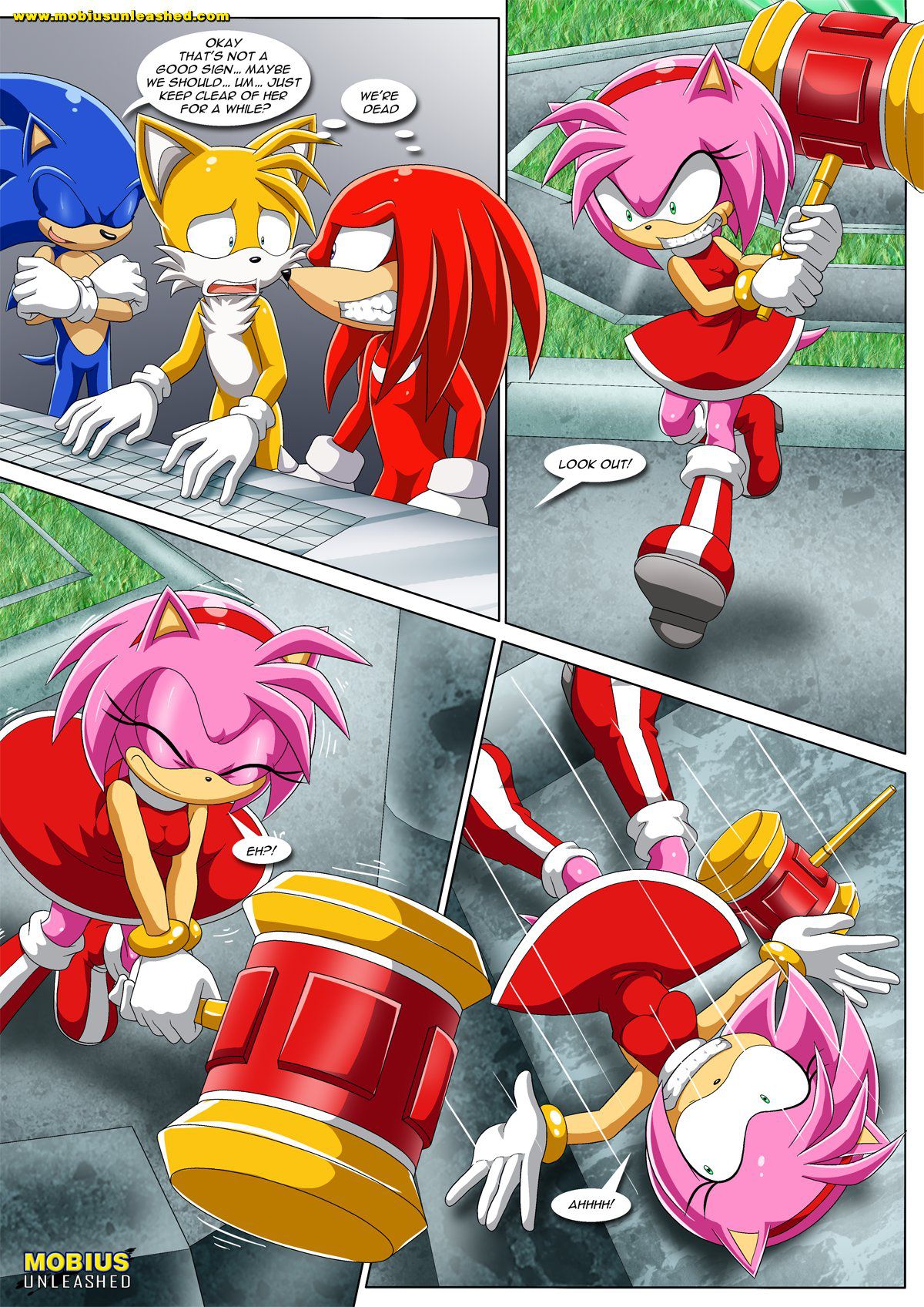 [Palcomix] Tentacled Girls 2 (Sonic The Hedgehog) [Ongoing] 5