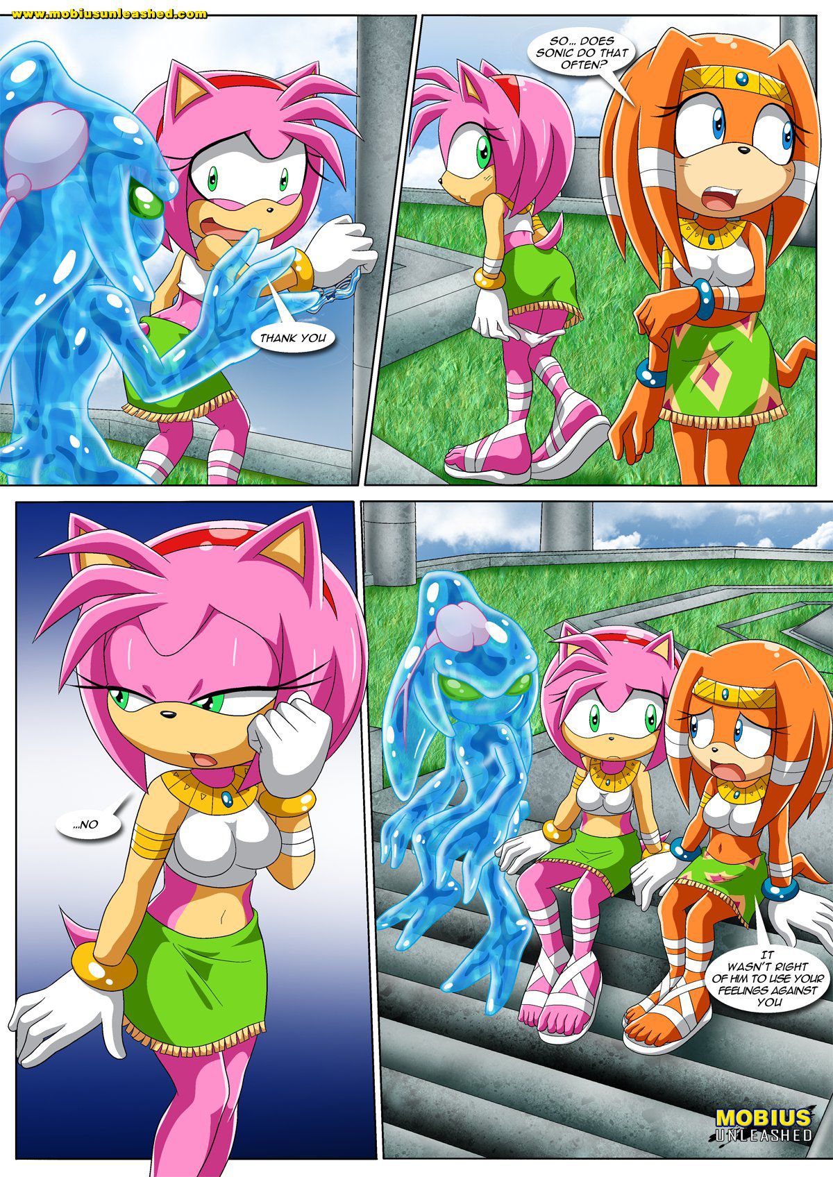 [Palcomix] Tentacled Girls 2 (Sonic The Hedgehog) [Ongoing] 8