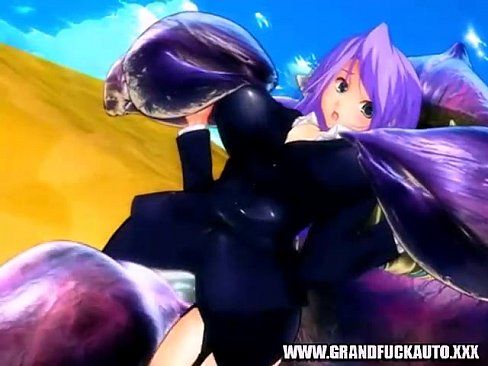 Gorgeous Anime Beauty Harshly Fucked In Her Tight Holes - 5 min Part 1 10