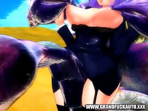 Gorgeous Anime Beauty Harshly Fucked In Her Tight Holes - 5 min Part 1 13