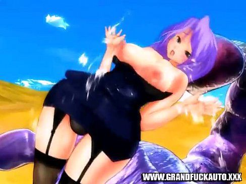 Gorgeous Anime Beauty Harshly Fucked In Her Tight Holes - 5 min Part 1 16