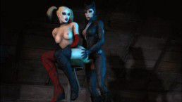 Catwoman Fucks Harley Quinn (Harley Quinn Hentai) 14