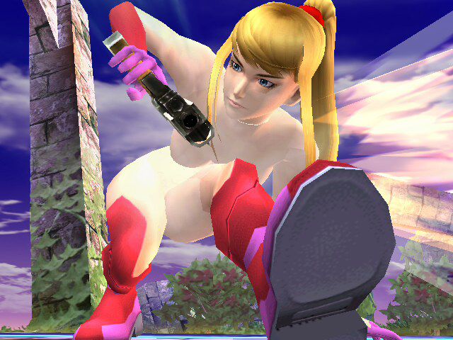 Super Smash Bros. Brawl- the real zero suit samus 7