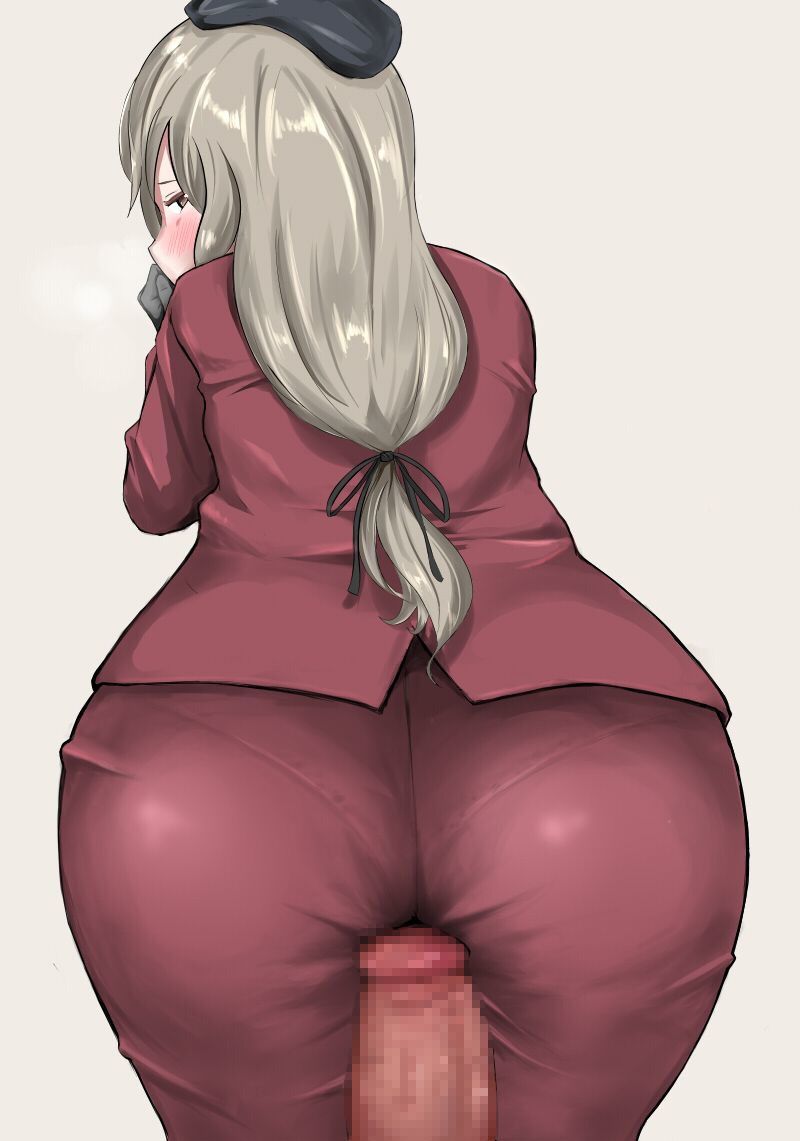 The second erotic image of the girl who did the butt of the WWWW 3 18