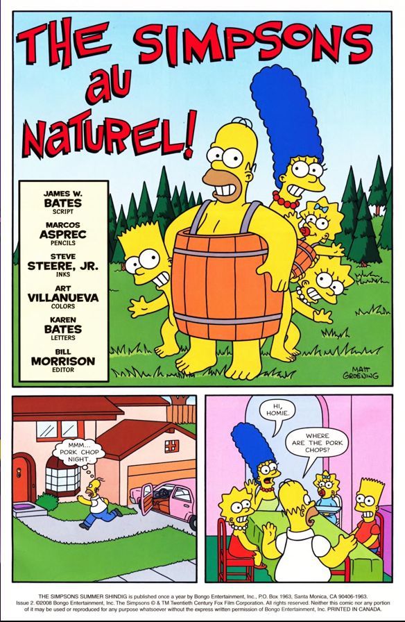 [Marcos Asprec] The Simpsons au Naturel! (The Simpsons) [English] 1
