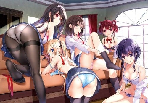 【Erotic Anime Summary】 Erotic image of the last bastion pants guarding the bun 【Secondary erotic】 20
