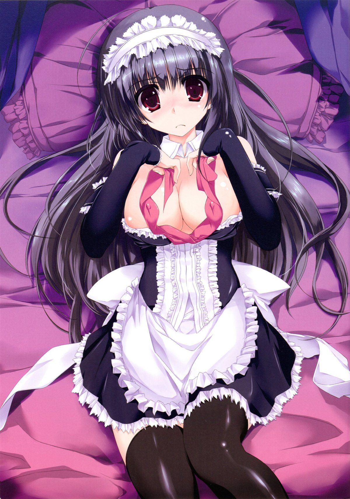 A sexual unbearable who wants to be served by the maid. 15