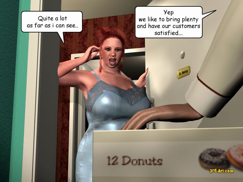 3Darlings Model Nadia eat Donuts 33