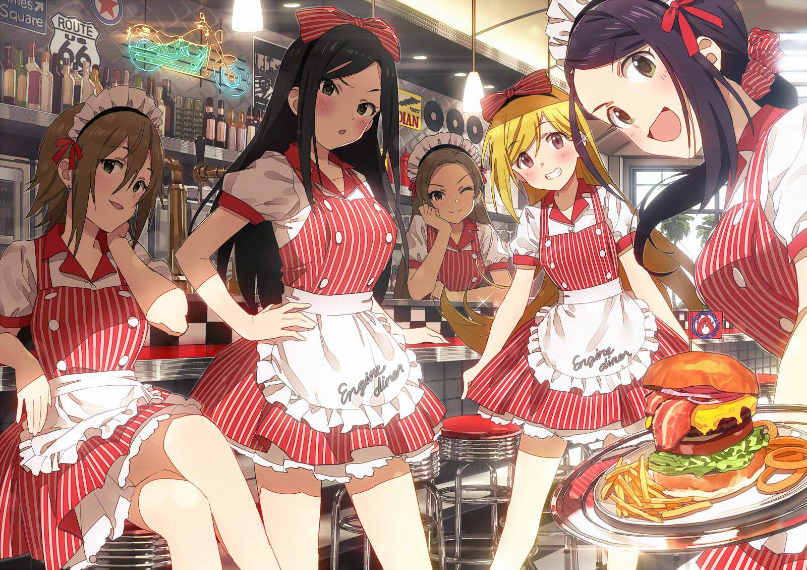 Are you ordering a clerk?! Shop with a cute and erotic clerk (waitress) ♪ 48