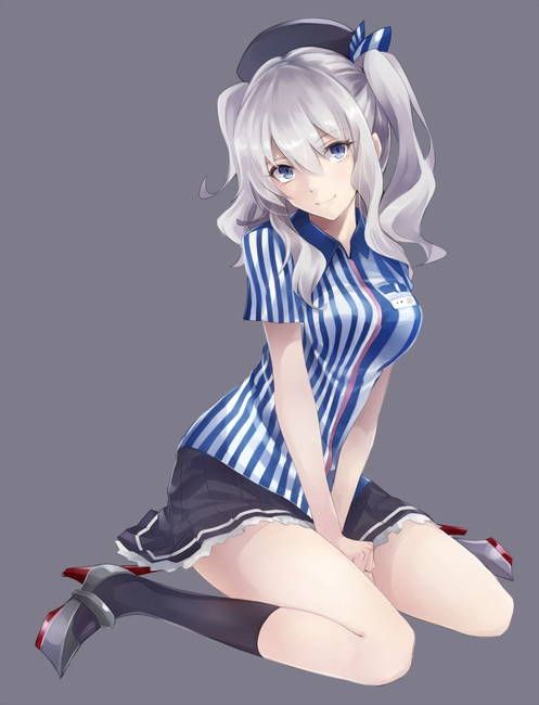 [50 pieces of ship] Kashima (striped) Secondary erotic image boring! Part4 [ship daughter] 30