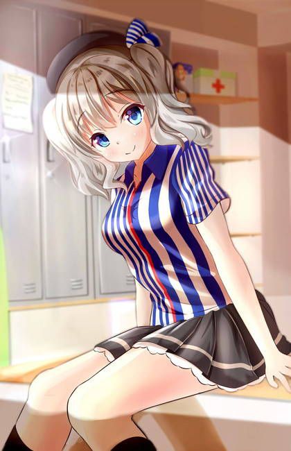 [50 pieces of ship] Kashima (striped) Secondary erotic image boring! Part4 [ship daughter] 39