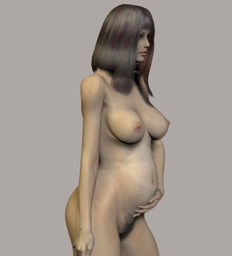 Pregnant art 3D 65