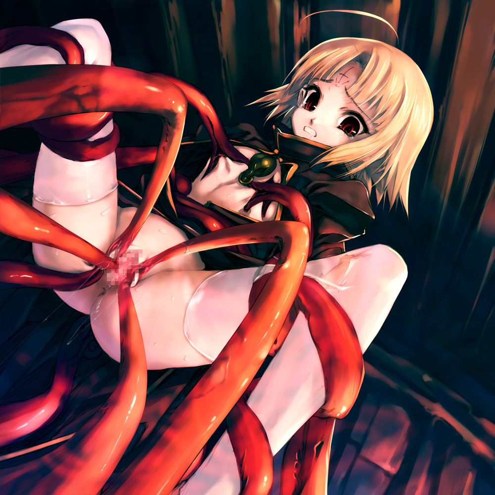 【Lori Tentacle Rape】Secondary erotic image of Lori tentacle rape being mercilessly while a Lori girl is bound and eroded by tentacles 41