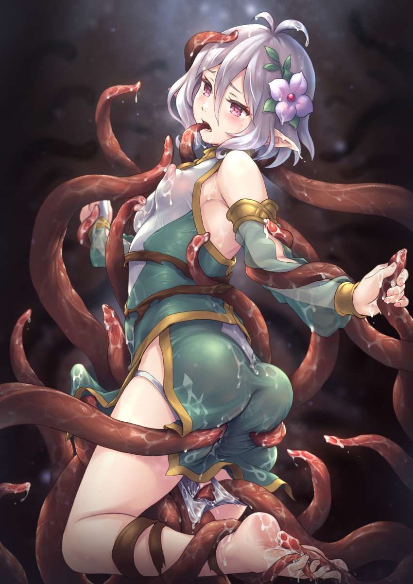 【Lori Tentacle Rape】Secondary erotic image of Lori tentacle rape being mercilessly while a Lori girl is bound and eroded by tentacles 8