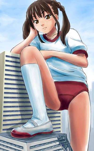 [56 pieces] two-dimensional, bloomers girl erotic images nuke!! 26 [Gymnastics Wear] 16