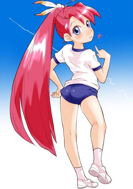 [56 pieces] two-dimensional, bloomers girl erotic images nuke!! 26 [Gymnastics Wear] 23
