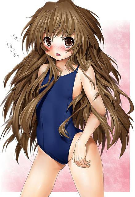 [54 pieces] Cute Erofeci image collection of two-dimensional school swimsuit. 42 22