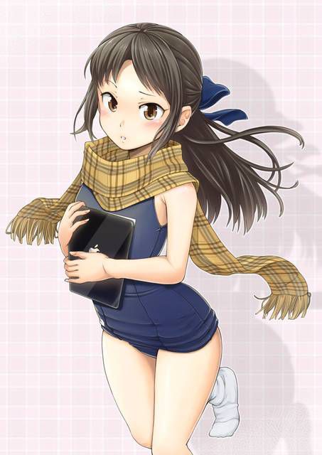 [54 pieces] Cute Erofeci image collection of two-dimensional school swimsuit. 42 47