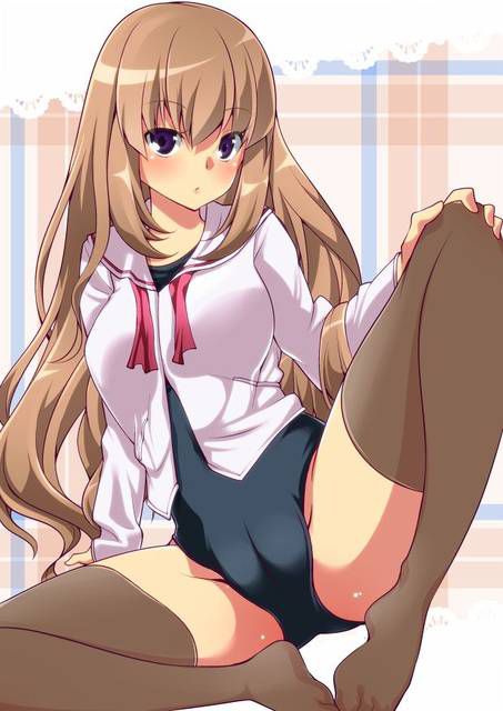 [54 pieces] Cute Erofeci image collection of two-dimensional school swimsuit. 42 6