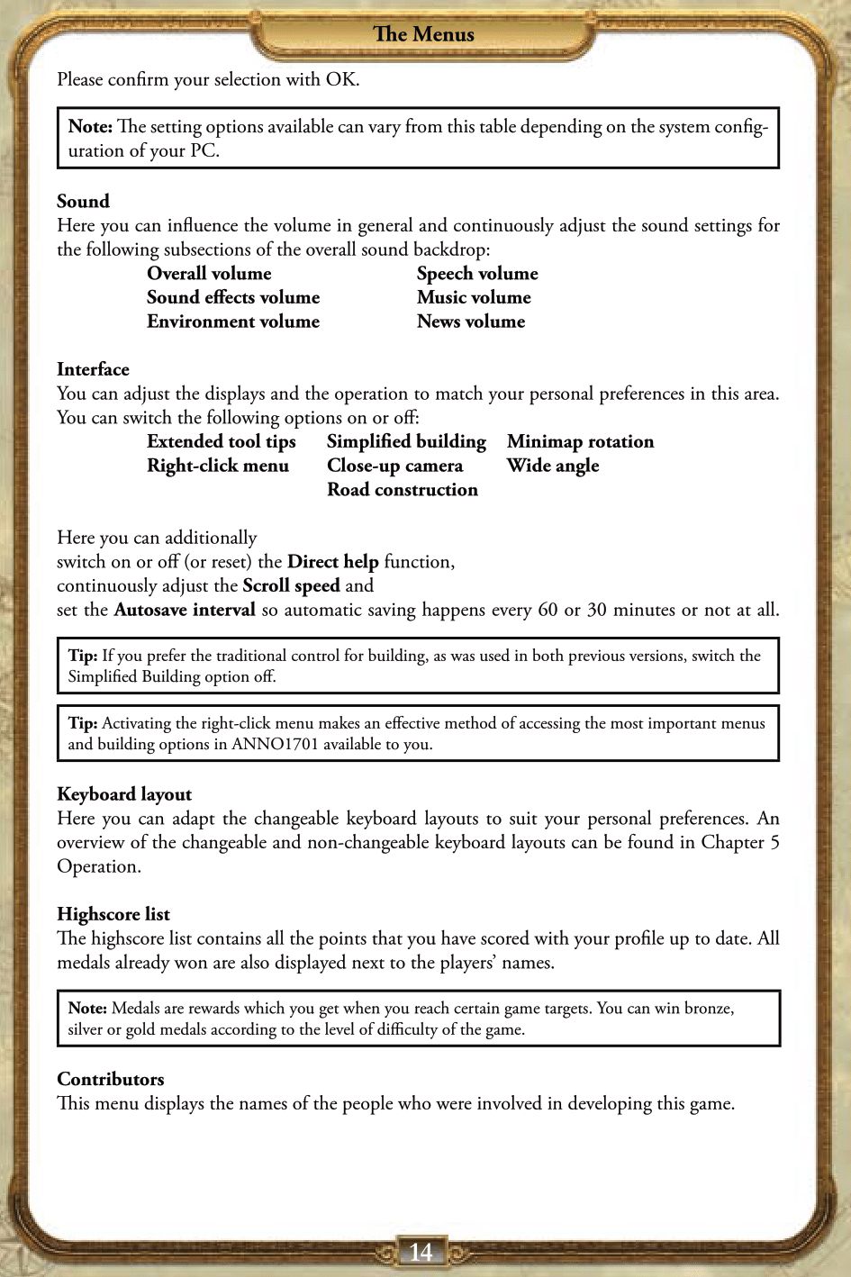 Anno 1701 (PC (DOS/Windows)) Game Manual 14