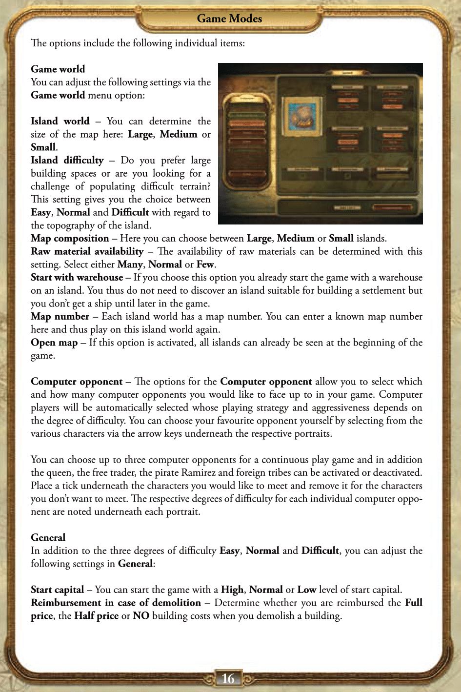 Anno 1701 (PC (DOS/Windows)) Game Manual 16
