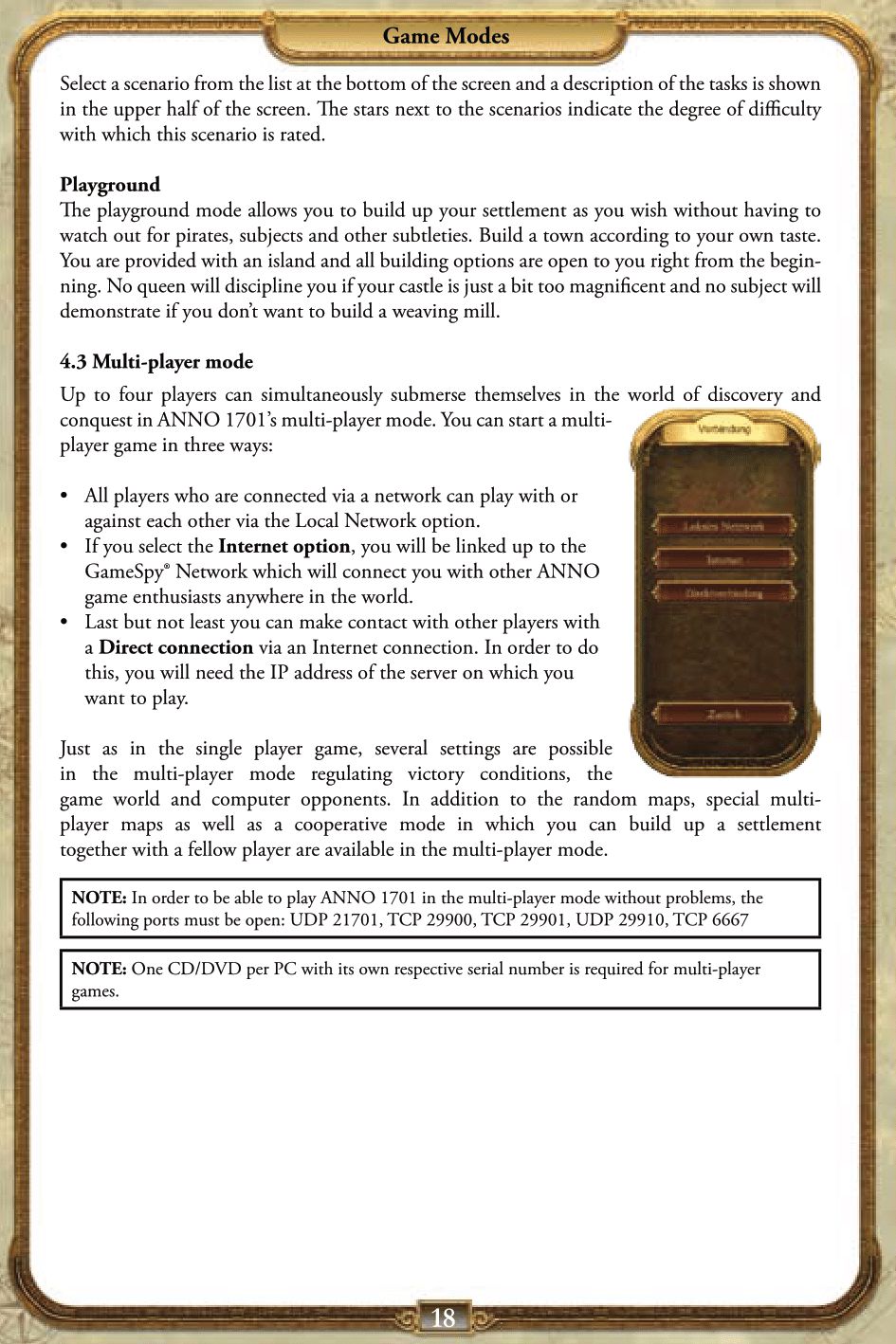 Anno 1701 (PC (DOS/Windows)) Game Manual 18